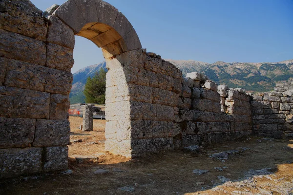 Ancinet Teatro Greco Classico Dodoni Ioannina Perfecture Greece — Foto Stock