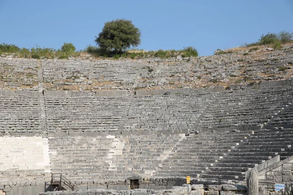 ancinet classical  greek  theater of dodoni in ioannina perfecture  greece