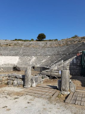 Ancinet klasik Yunan Dodoni Tiyatrosu İoannina Mükemmellik Yunan