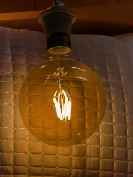 Lumières Éclairage Tenues Énergie Électrique Pour Arrière Plan Maison — Photo