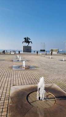 Auutmn 'daki büyük Selanik Yunanı Alexander.