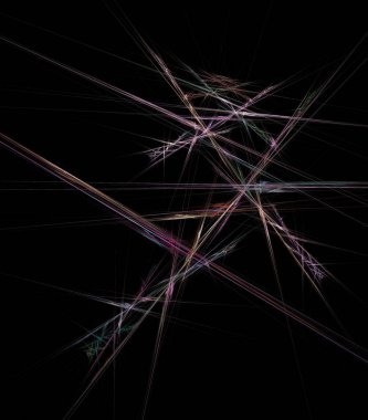 3B biçimlendirme soyut dijital tasarım deseni yazdırma