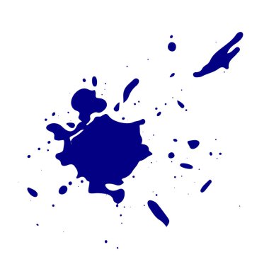 Grunge soyut mürekkep sıçratır mesaj pankartları