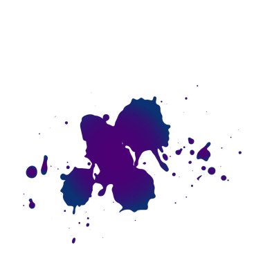 Grunge soyut mürekkep sıçratır mesaj pankartları