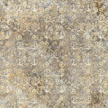 Dijital fayans tasarımı seramik duvar damasyon dekorasyonu