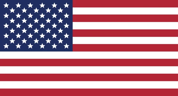 USA-Flagge im Grunge-Stil. Alte schmutzige amerikanische Flagge. — Stockvektor
