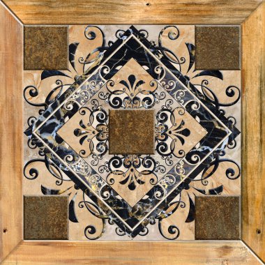 Dijital fayans tasarımı seramik duvar damasyon dekorasyonu