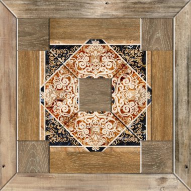 Dijital fayans tasarımı seramik duvar damasyon dekorasyonu