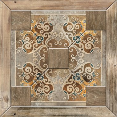 Dijital fayans tasarımı seramik duvar damasyon dekorasyonu