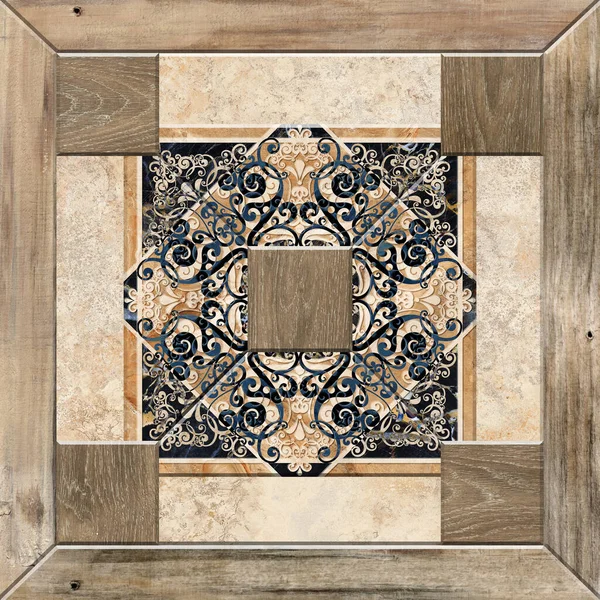 Dijital fayans tasarımı seramik duvar damasyon dekorasyonu