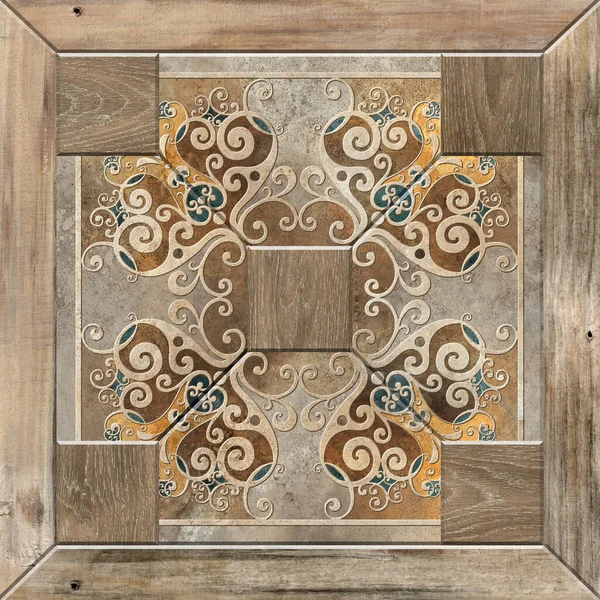 Dijital fayans tasarımı seramik duvar damasyon dekorasyonu