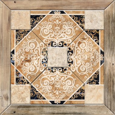 Dijital fayans tasarımı seramik duvar damasyon dekorasyonu