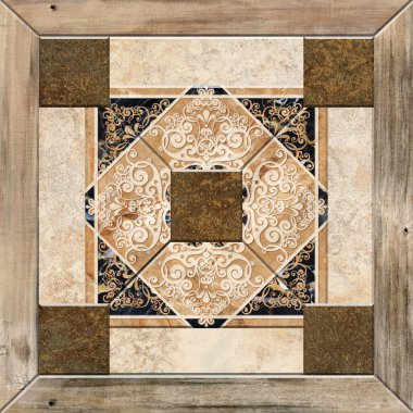 Dijital fayans tasarımı seramik duvar damasyon dekorasyonu