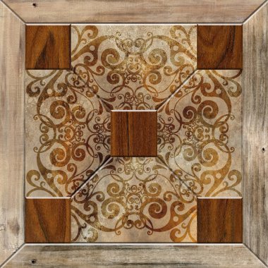 Dijital fayans tasarımı seramik duvar damasyon dekorasyonu