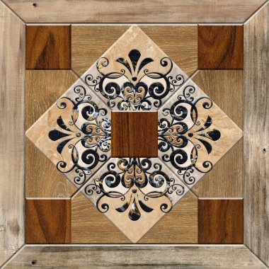 Dijital fayans tasarımı seramik duvar damasyon dekorasyonu