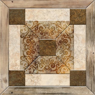 Dijital fayans tasarımı seramik duvar damasyon dekorasyonu