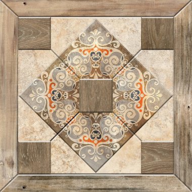 Dijital fayans tasarımı seramik duvar damasyon dekorasyonu