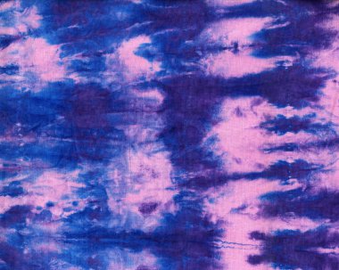 Grunge kravat boyası. Denim Roll. Mavi Batik deseni. Çivit. Kumaş Hippi Tasarımı. Indigo Print.Pamuk kumaş soyut doku psikedelik arka plan. Doğal keten kumaş dokusu. Batik. tekstil shibori.