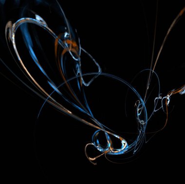 3D görüntüleme soyut dijital arkaplan. Tekstil ve tasarım için desen. Fraktal hiç bitmeyen bir model. Soyut Bilgisayar Fraktal Tasarımı.