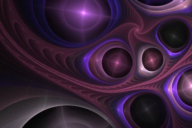 3D görüntüleme soyut dijital arkaplan. Tekstil ve tasarım için desen. Fraktal hiç bitmeyen bir model. Soyut Bilgisayar Fraktal Tasarımı.