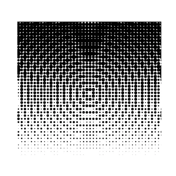 Collection Vectorielle Demi Tons Monochromes Encre — Image vectorielle