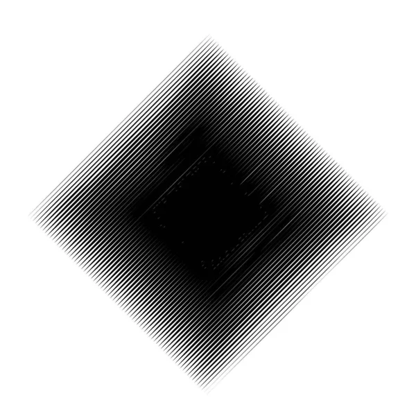 Векторна Колекція Чорнила Монохромних Півтонових Квадратів — стоковий вектор