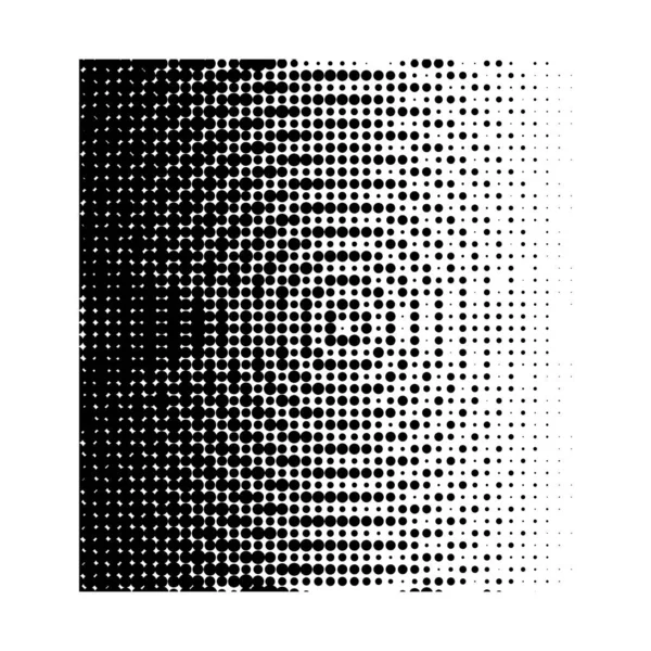 Collection Vectorielle Demi Tons Monochromes Encre — Image vectorielle