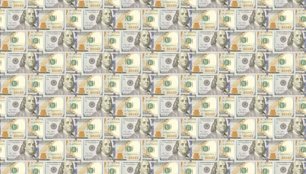 美元现钞的背景 — 图库照片