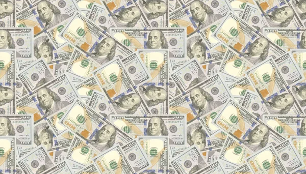 Tło Banknotów Dolarowych Usa — Zdjęcie stockowe