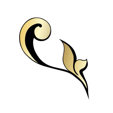 Vector damask klasik barok parşömen tomarı girdabı. Viktorya dönemi monogram heraldik kalkan girdabı. Retro çiçek yaprağı desenli kenar yeşilliği antik akanthus kaligrafi oymalı dövme. Döşeme dekor ögesi