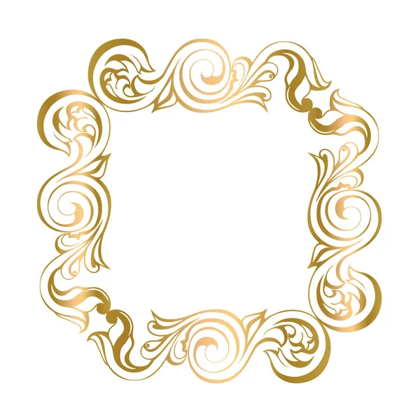 Vector damask klasik barok parşömen tomarı girdabı. Viktorya dönemi monogram heraldik kalkan girdabı. Retro çiçek yaprağı desenli kenar yeşilliği antik akanthus kaligrafi oymalı dövme. Döşeme dekor ögesi