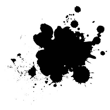 Renkli mürekkep sıçraması. Grunge sıçrıyor. Soyut arkaplan. Grunge metin pankartları