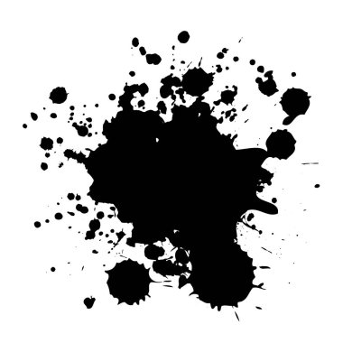 Renkli mürekkep sıçraması. Grunge sıçrıyor. Soyut arkaplan. Grunge metin pankartları