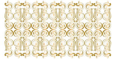 Vector damask klasik barok parşömen tomarı girdabı. Viktorya dönemi monogram heraldik kalkan girdabı. Retro çiçek yaprağı desenli kenar yeşilliği antik akanthus kaligrafi oymalı dövme. Döşeme dekor ögesi