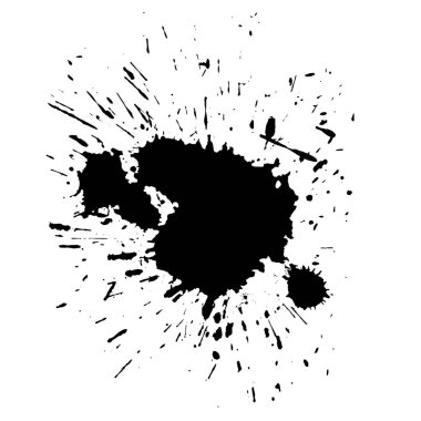 Mürekkep sıçraması. Grunge sıçrıyor. Soyut arkaplan. Grunge metin pankartları