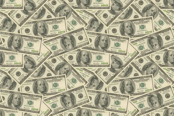 Usa Dolarů Pozadí Bezešvé Vzor Ilustrační Tisk — Stock fotografie