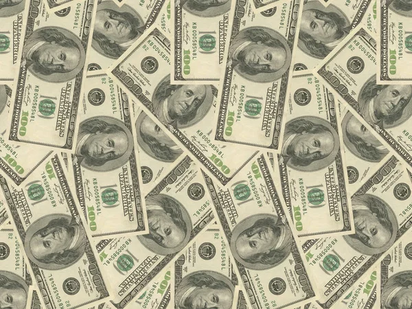 Amerikan Doları Arkaplan Kusursuz Desen Illüstrasyon Baskısı — Stok fotoğraf