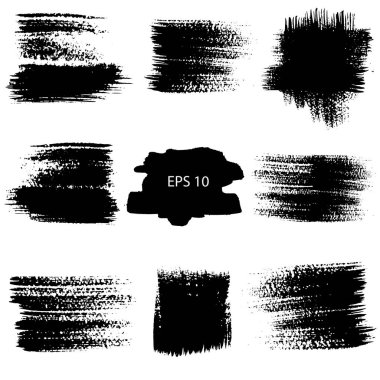 Mürekkep lekesi damlaları damlalar etiketler. Grunge sıçrıyor. Soyut arkaplan. Grunge metin pankartları