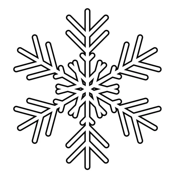 Icono Del Copo Nieve Aislado Ilustración Vectorial Para Web — Archivo Imágenes Vectoriales