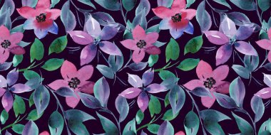 Okaluptus 'un yeşil yaprakları, söğüt, bitki, çimen, dikişsiz çiçek deseni. Bitkisel parmak izi. Yüksek kalite fotoğraf