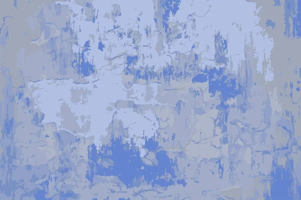 Vector grunge abstracte betonnen muur stenen achtergrond. Barokke rococo textuur. Oud geschilderd effect. — Stockvector