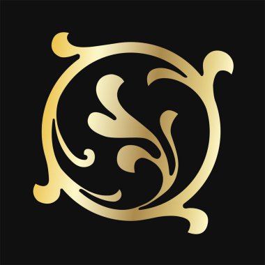 Vector damask klasik barok parşömen tomarı girdabı. Viktorya dönemi monogram heraldik kalkan girdabı. Retro çiçek yaprağı desenli kenar yeşilliği antik akanthus kaligrafi oymalı dövme. Döşeme dekor ögesi