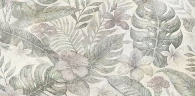 Soyut grunge desenli duvar arkaplanı. Seramik fayans için arka plan. Dijital fayans tasarımı. Renkli seramik duvar fayansları. Soyut damaske yama kalıbı