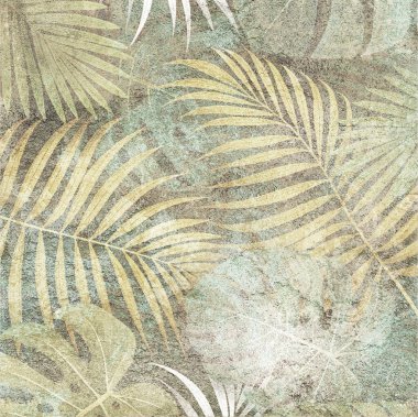 Soyut grunge desenli duvar arkaplanı. Seramik fayans için arka plan. Dijital fayans tasarımı. Renkli seramik duvar fayansları. Soyut damaske yama kalıbı