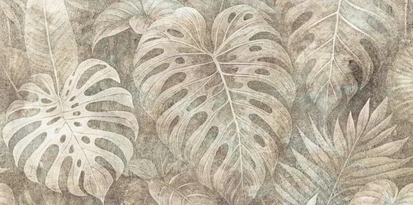 Soyut grunge desenli duvar arkaplanı. Seramik fayans için arka plan. Dijital fayans tasarımı. Renkli seramik duvar fayansları. Soyut damaske yama kalıbı