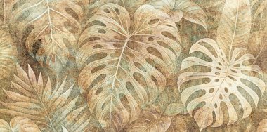 Soyut grunge desenli duvar arkaplanı. Seramik fayans için arka plan. Dijital fayans tasarımı. Renkli seramik duvar fayansları. Soyut damaske yama kalıbı