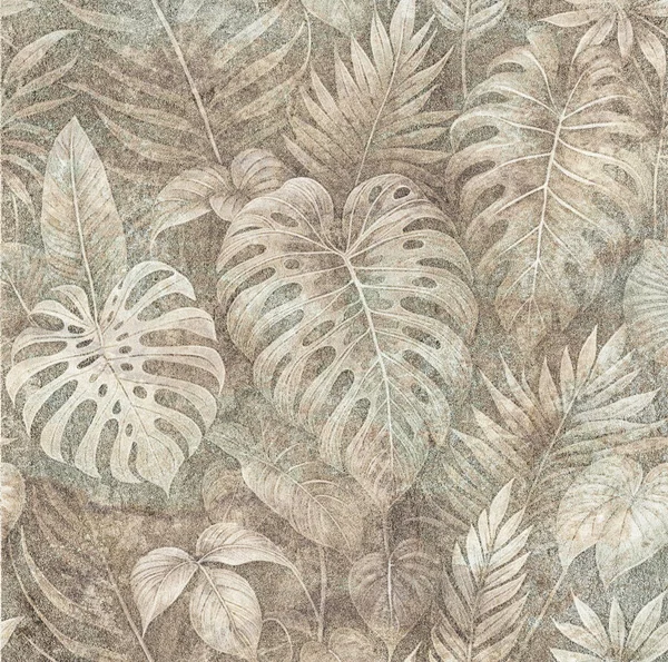 Soyut grunge desenli duvar arkaplanı. Seramik fayans için arka plan. Dijital fayans tasarımı. Renkli seramik duvar fayansları. Soyut damaske yama kalıbı