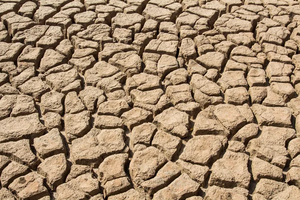 Sequía, fondo de grietas del suelo — Foto de Stock