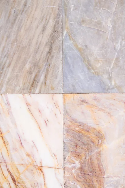 Four different marble textures — Stock Photo, Image