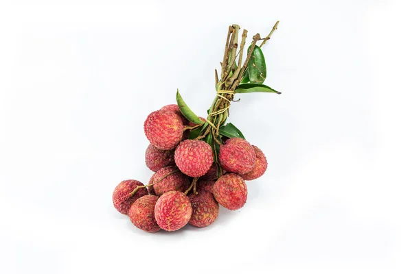 Färska litchiplommon (Litchi chinensis) — Stockfoto